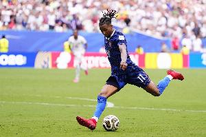 代表法国队出战前27场参与至少18球，奥利塞成97年德约卡夫后首